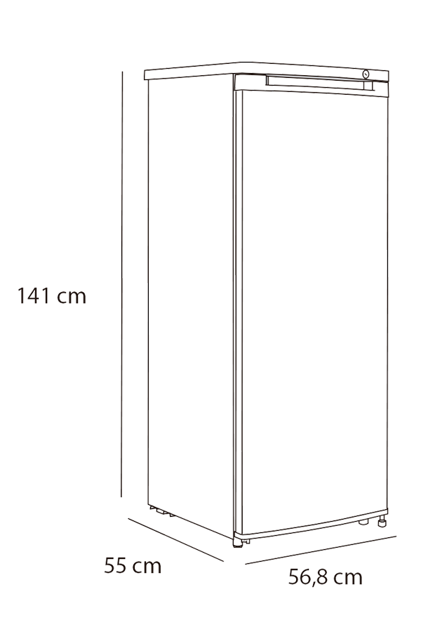 Freezer vertical LFV-200I