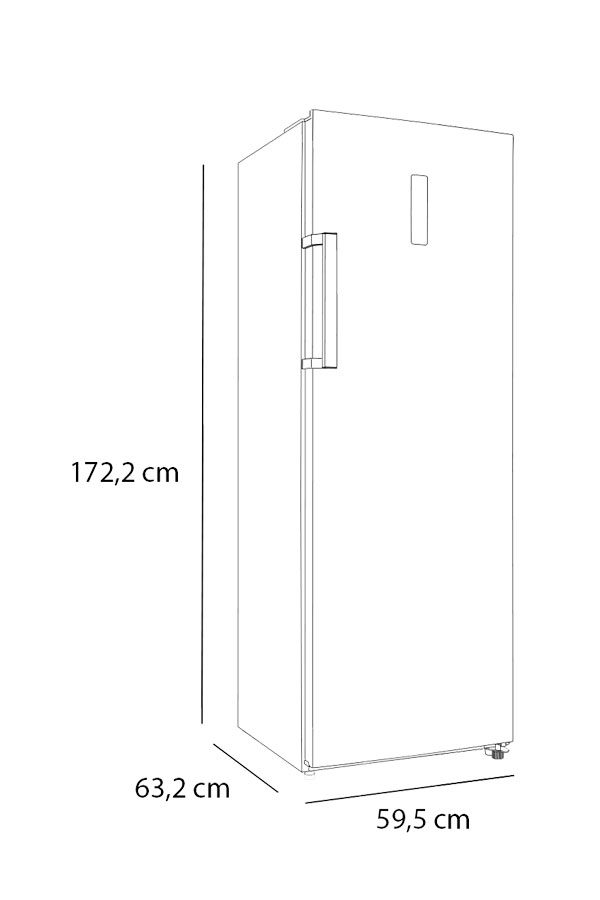 freezer vertical no frost dual lfv 312nfi